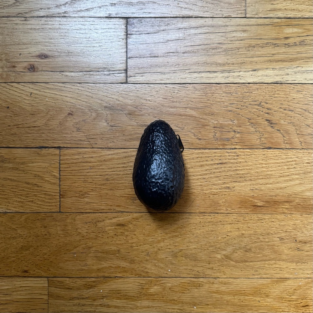 NWOT avocado pouch (O/S)
